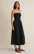 Sunsought Strapless Midi Dress