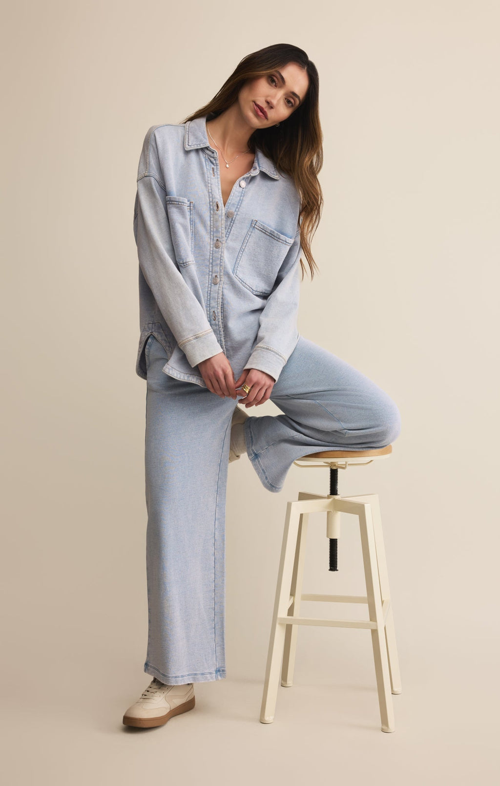 All Day Knit Denim Jacket