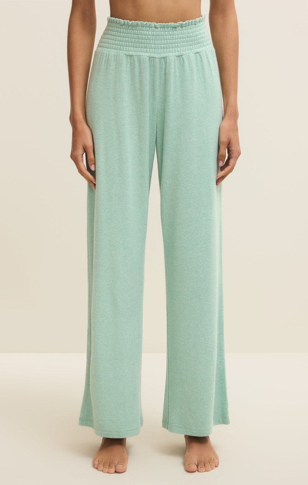 Dawn Smocked Soft Knit Pant