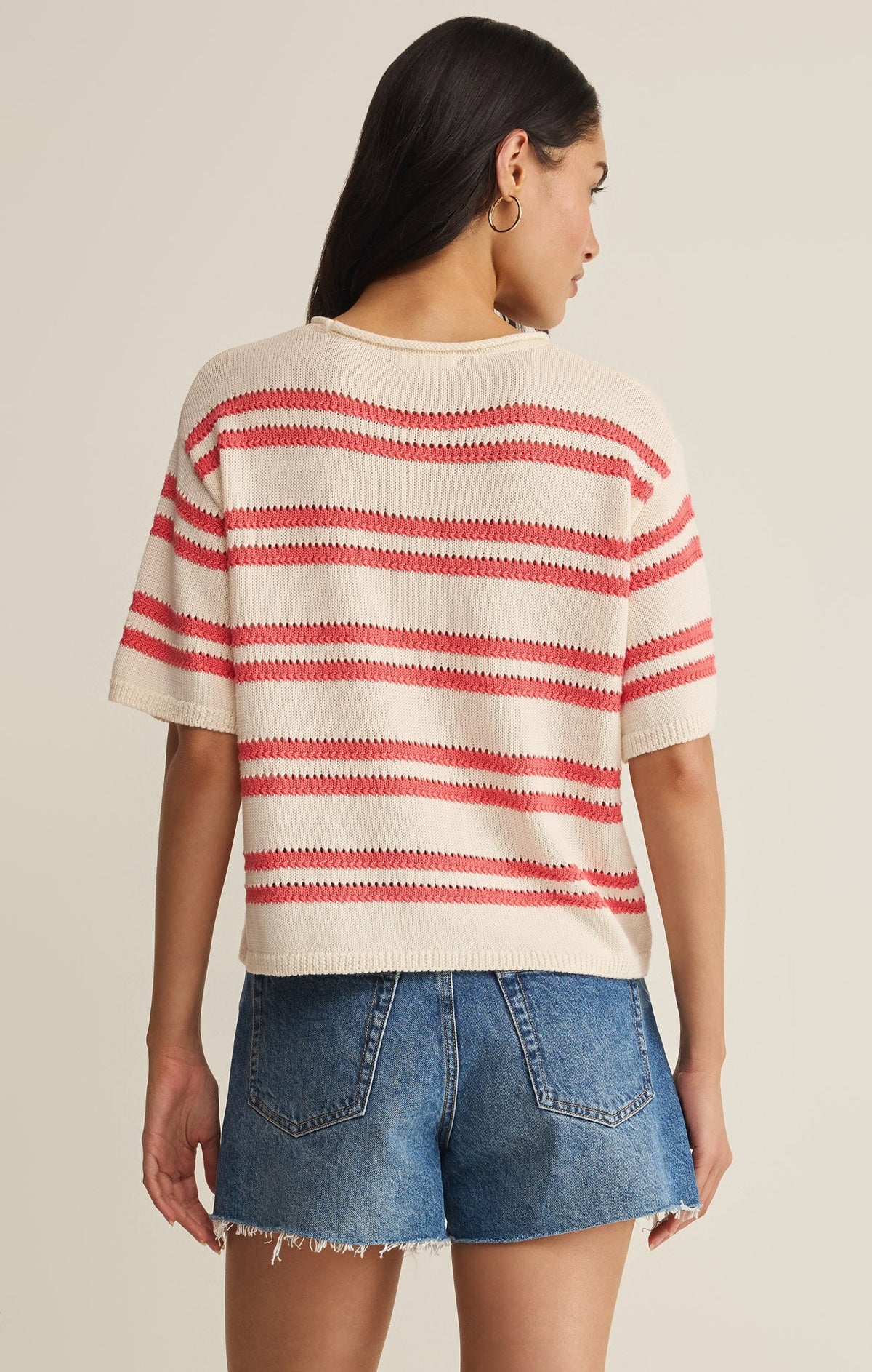Prado Stripe Sweater Top